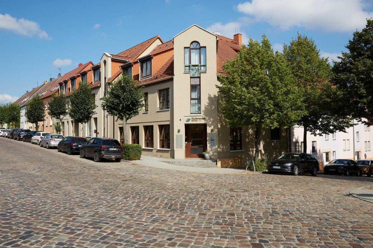 Hotel Garni "Zum Eichwerder" Templin Exteriör bild