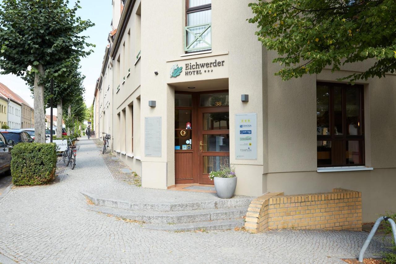 Hotel Garni "Zum Eichwerder" Templin Exteriör bild