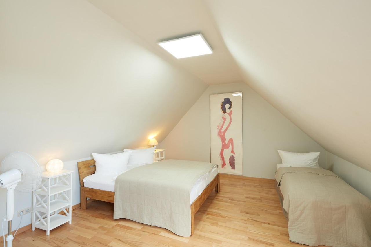 Hotel Garni "Zum Eichwerder" Templin Exteriör bild