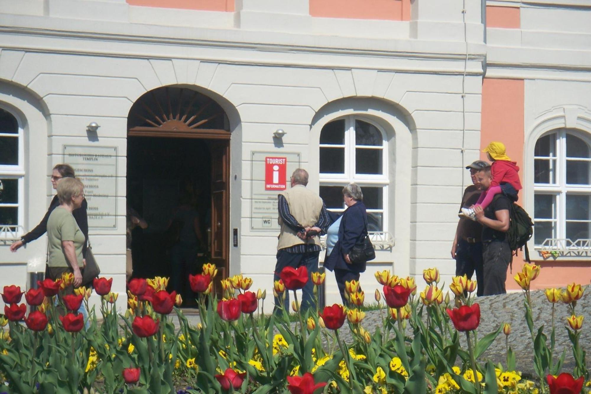 Hotel Garni "Zum Eichwerder" Templin Exteriör bild