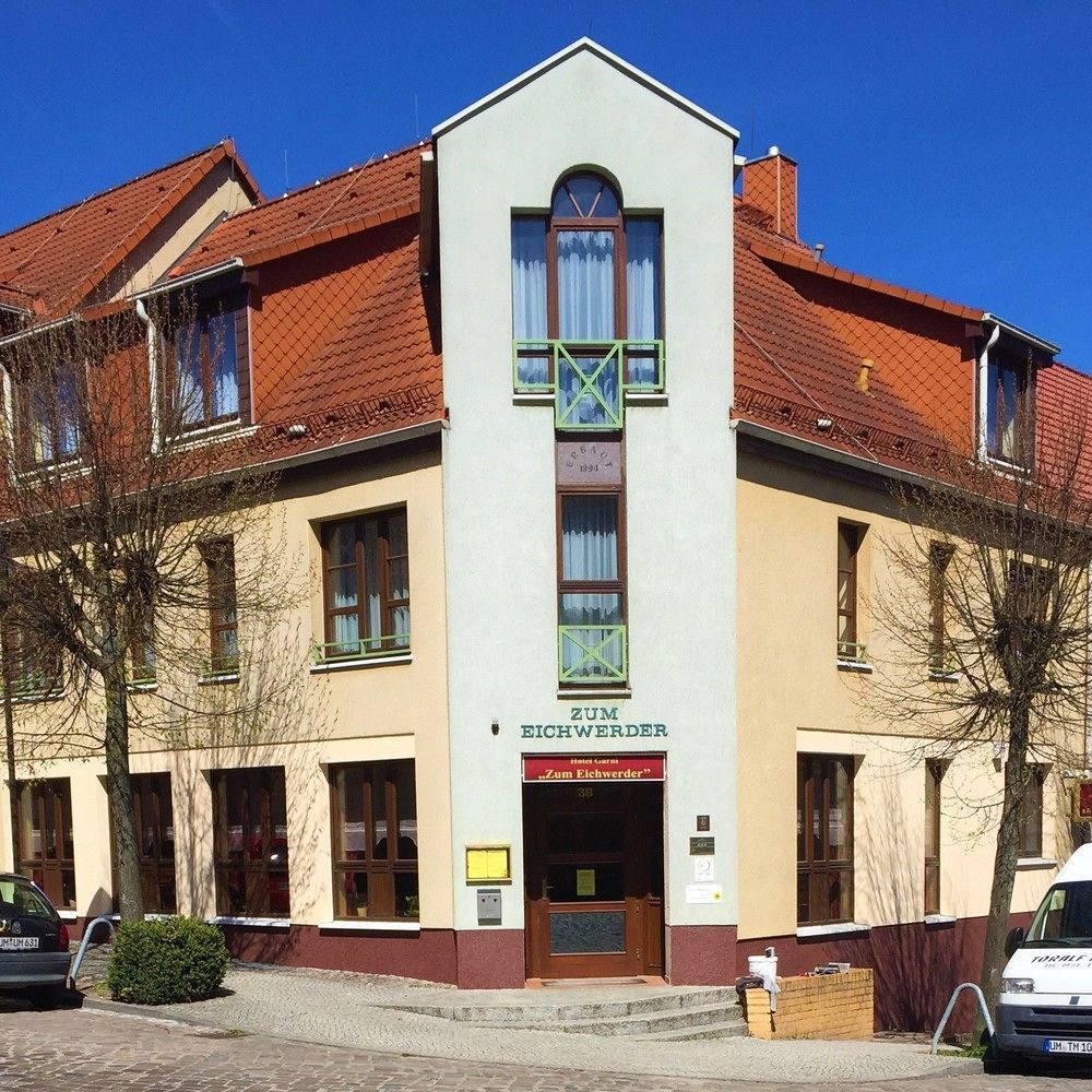 Hotel Garni "Zum Eichwerder" Templin Exteriör bild