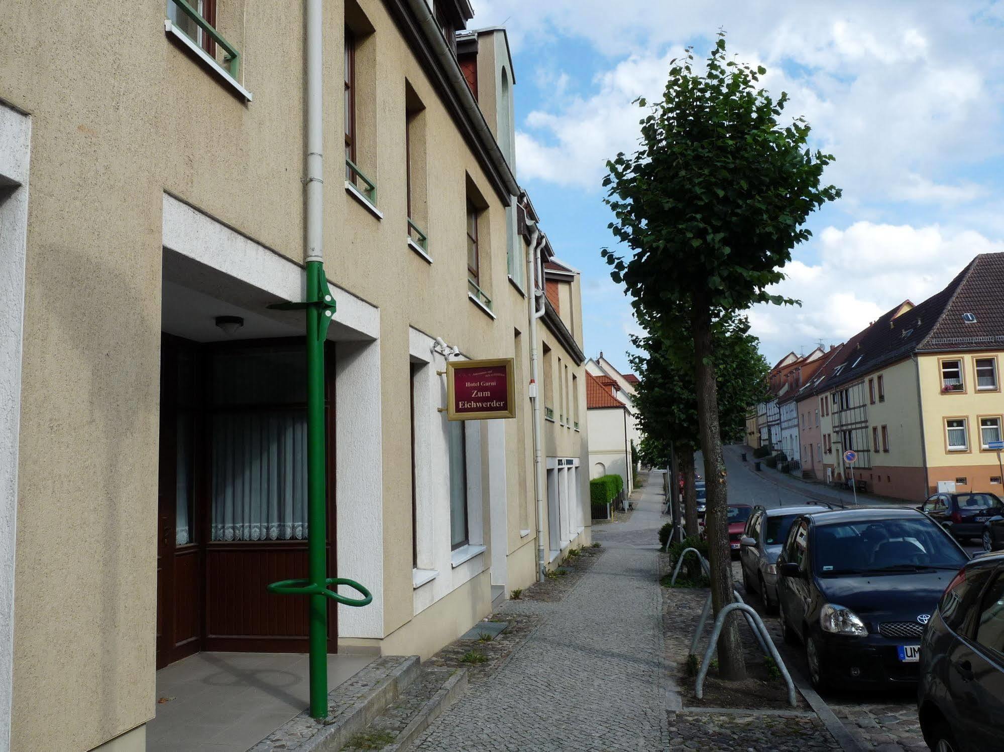 Hotel Garni "Zum Eichwerder" Templin Exteriör bild